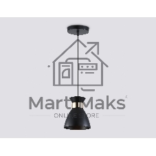 Светильник Ambrella light TR8468 BK/FGD черный/золото E27 max 60W D130*1000