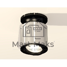 Светильник Ambrella Light XS7405020 PSL/PBK серебро полированное/черный полированный MR16 GU5.3 (N7926, C7405, N7002)