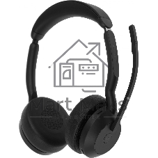 Гарнитура Jabra Evolve2 55 чёрный, беспроводная, Bluetooth, до 18 ч