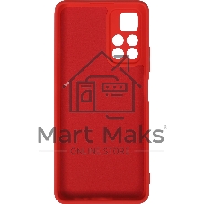 Чехол (клип-кейс) BORASCO Microfiber Case, для Xiaomi Poco M4 Pro, красный