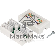 Соединитель LANMASTER LAN-CNB-UTP6A белый