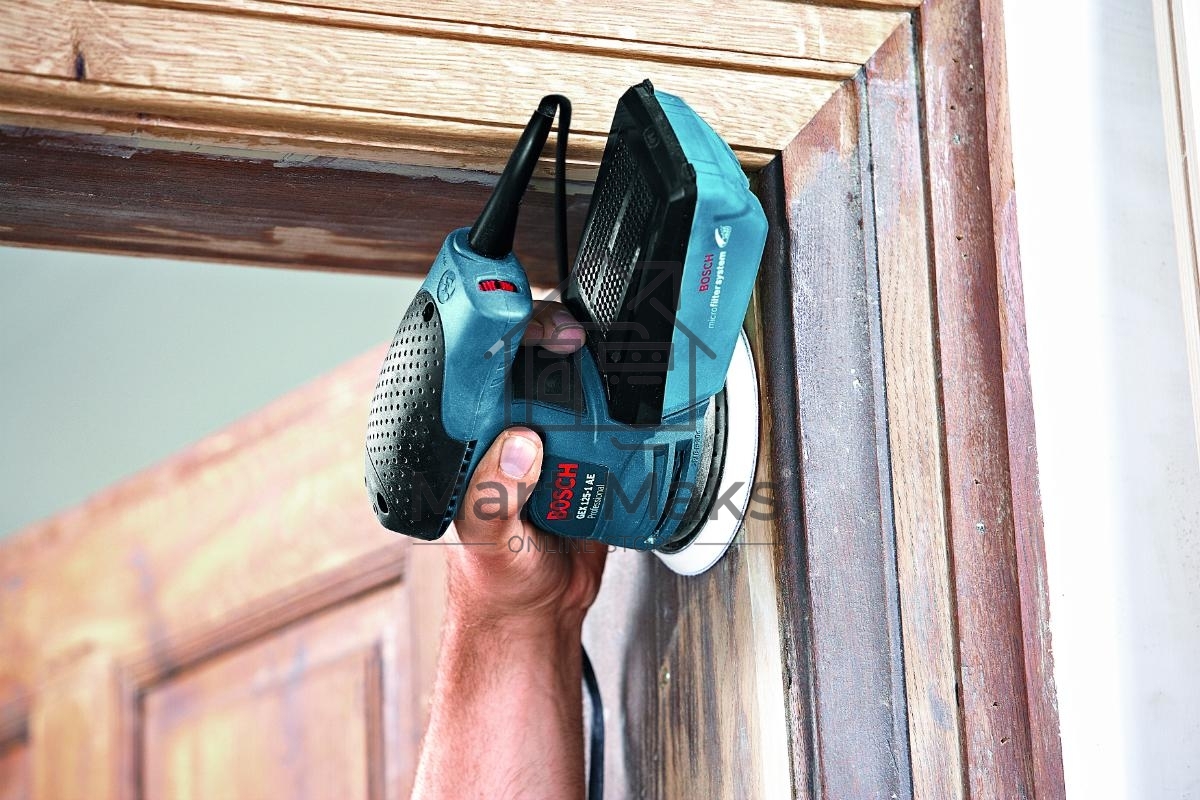 Эксцентриковая шлифмашина Bosch GEX 125-1 AE (250 Вт, 125мм, рег.ск, 1.3 кг, коробка) 0601387500