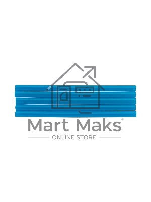 Клеевые стержни Rexant, Ø7 мм, 100 мм, синие, 6 шт., блистер