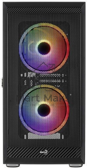 Компьютерный корпус Aerocool / Formula Graphite-G-BK-v2 черный без БП ATX 3x140mm 2xUSB3.0 audio