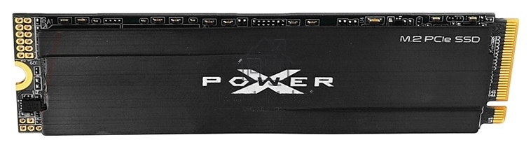 Накопитель SSD Silicon Power XD80, 1Tb, PCIe 3.0 x4, M.2 2280, NVMe, R/W 3400/3000