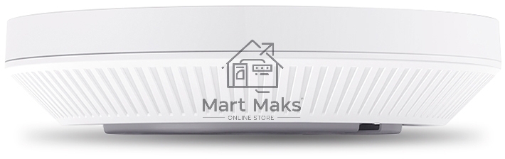 Потолочная точка доступа TP-Link EAP653 AX3000 Ceiling Mount Dual-Band Wi-Fi 6 Access Point, 1?1Gbps RJ45 Port, 574Mbps at2.4 GHz + 2402 Mbps at 5 GHz, 802.3at POE, 2?Internal Antennas