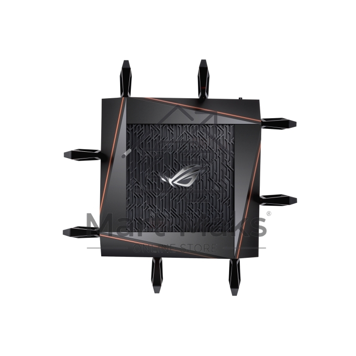 Маршрутизатор ASUS GT-AX11000, черный, 90IG04H0-MU9G00