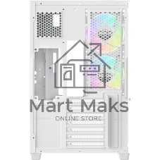 Корпус Ocypus Delta C74 ARGB White, Midi-Tower, белый, 2 x 120 мм