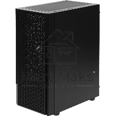 Компьютерный корпус Accord 3312 черный без БП ATX 2xUSB2.0 1xUSB3.0 audio bott PSU