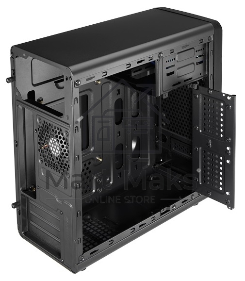 Компьютерный корпус Aerocool / Formula Qs-180 черный без БП mATX 1x80mm 2xUSB2.0 1xUSB3.0 audio