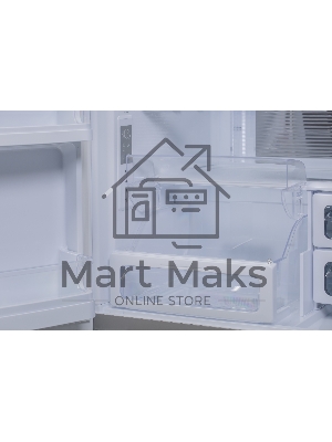 Холодильник Sharp SJGX98PWH белое стекло четырехкамерный 394/211л морозилка снизу