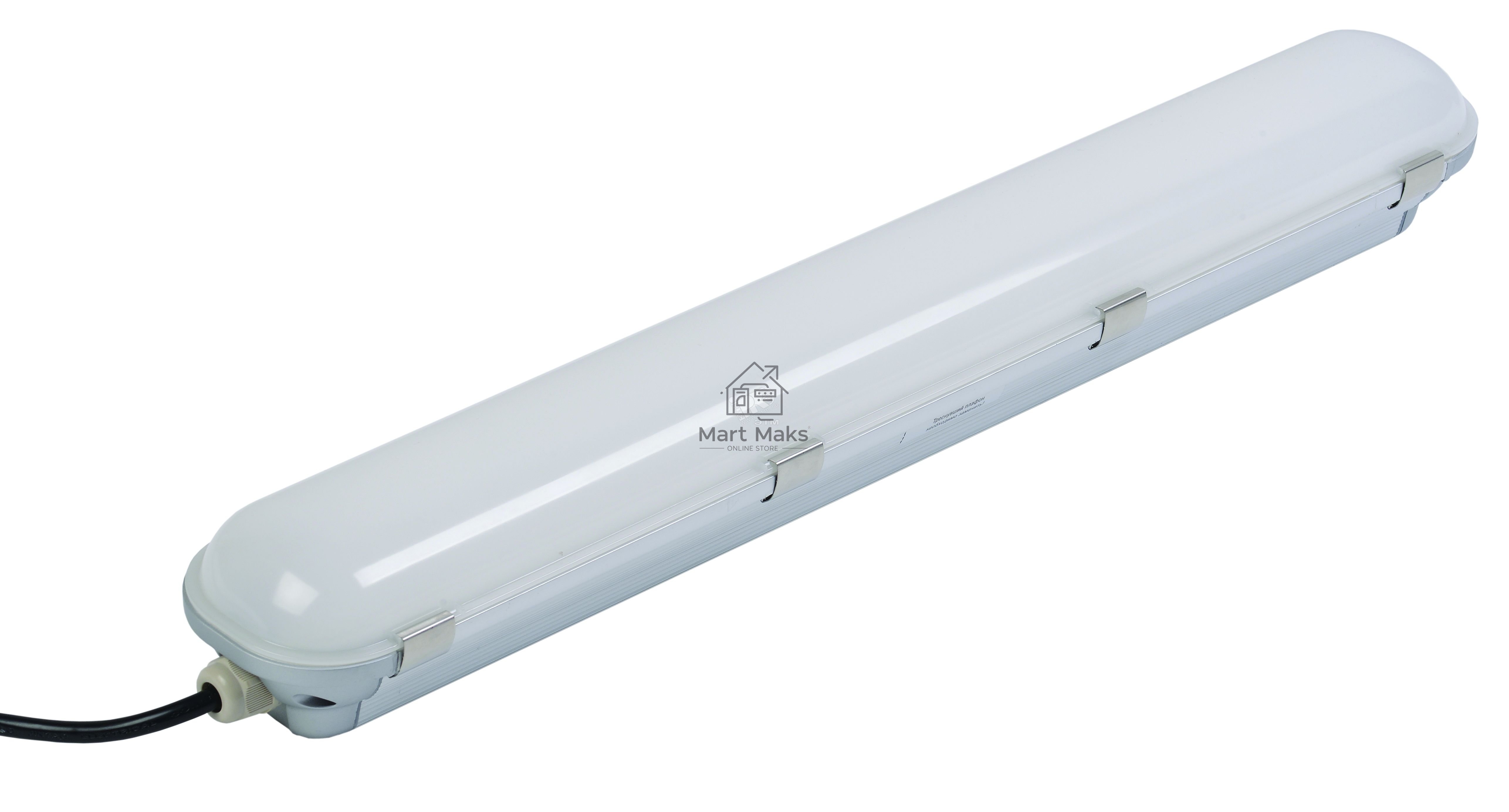Светильник ДСП Iek LDSP2-1401-40-K23 1401 40Вт IP65 серебристый аналог ЛСП-2х36Вт