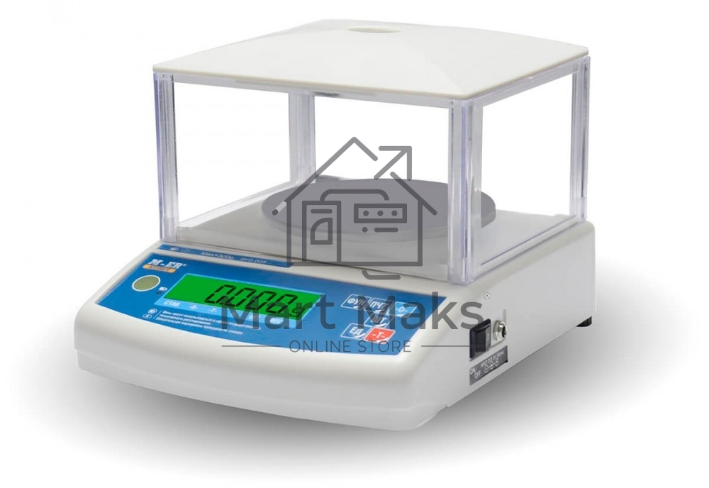 Весы лабораторные Mertech M-ER 122АCFJR-150.005 (3001) белый, до 0.15 кг