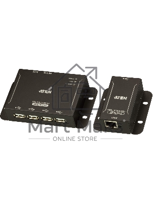 Удлинитель по кабелю 4-Port USB 2.0 CAT 5 Extender (up to 50m)