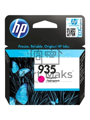 Картридж струйный HP C2P21AE №935, пурпурный Officejet Pro 6830, (400стр.)