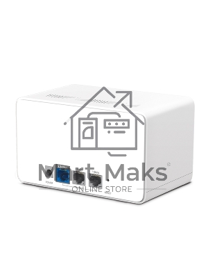 Домашняя Mesh Wi‑Fi система AX6000 Whole Home Mesh Wi-Fi 6 SystemSPEED: 1148 Mbps at 2.4 GHz + 4804 Mbps at 5 GHzSPEC: Internal Antennas, 1× 2.5 Gbps Port (WAN/LAN auto-sensing), 2× Gigabit Ports (WAN/LAN auto-sensing), 1024-QAM, OFDMA, HE160FEATURE: MERC