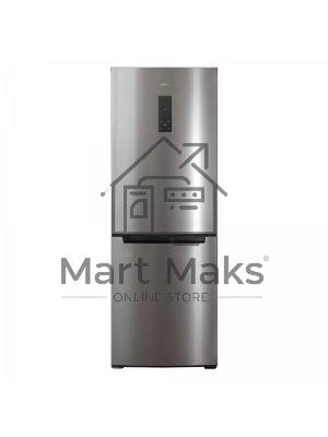 Холодильник Бирюса Б-I920NF нержавеющая сталь двухкамерный 210/100 л морозилка снизу, No Frost