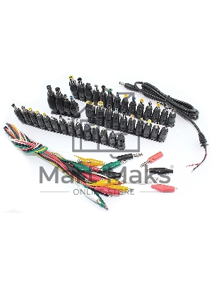Набор из 42-х разъемов переходников для зарядки ноутбуков (42pcs/Set 5.5x2.1мм Multi-type Male Jack)