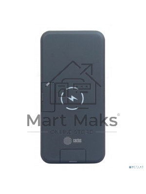 Портативный аккумулятор Cactus CS-PBFSQT-10000 Li-Pol 10000mAh 3A+3A черный 1xUSB беспроводная зарядка