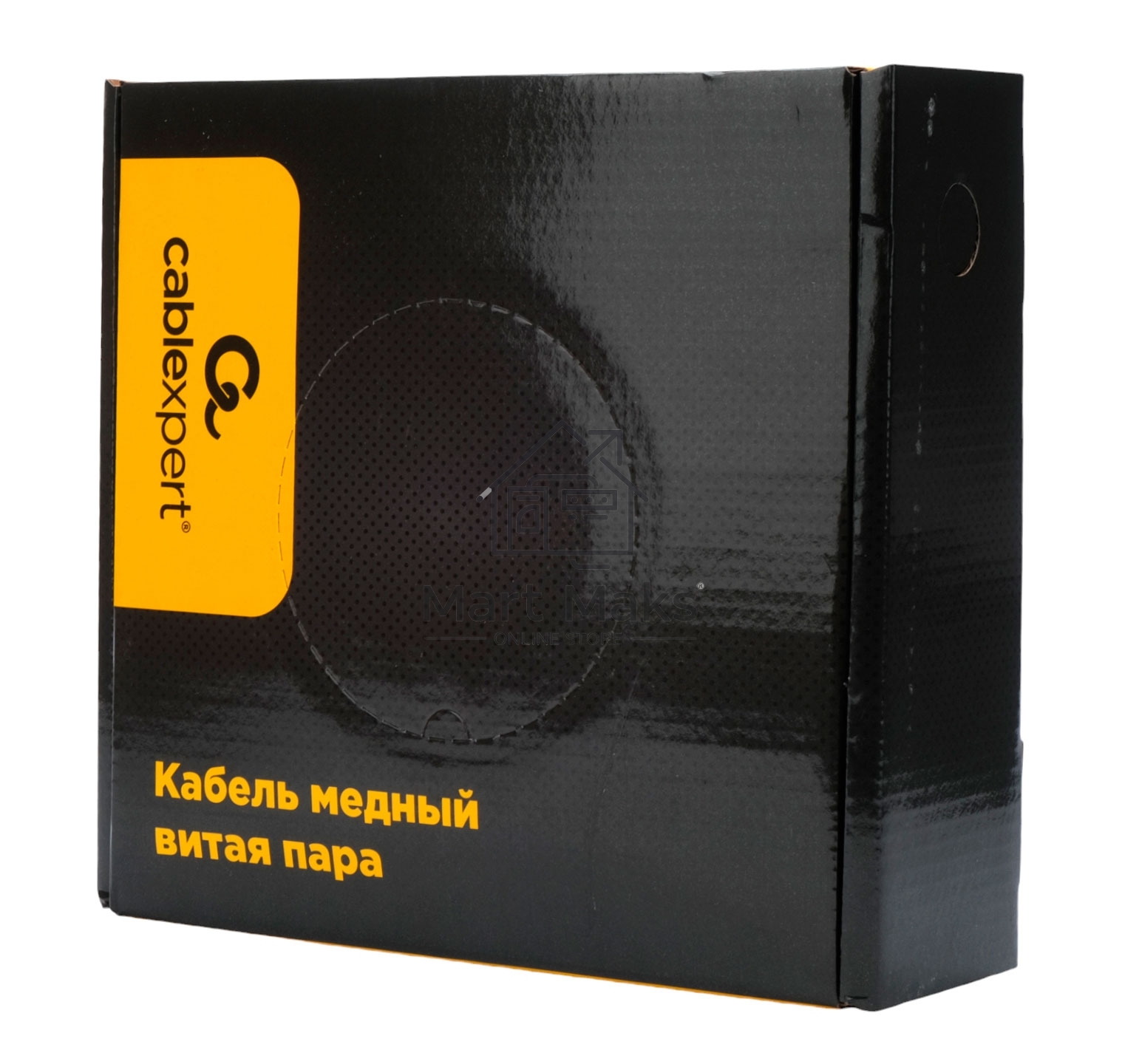 Кабель Cablexpert Россия, UPC-5051E-4-CU-OUT/100, UTP outdoor 4x2x0.51, медный, кат.5e, однож., 100м, box, черный