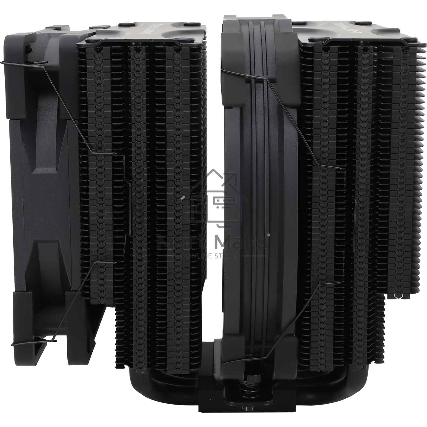 Кулер для процессора Thermalright Frost Commander 140 Black (4-pin PWM, 158mm, Ni/CU, 8x5mm, 1x120mm+1x140mm, 82CFM/95.5CFM, 29.6dBA/30.2dBA, 1850RPM/1800RPM, S: 1700, 1200, 20XX, 115X, AM5, AM4)