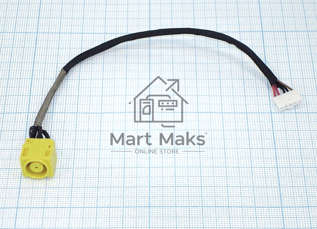 Разъем для ноутбука Lenovo B580 B485 B590 V580 M590 V580A V580C с кабелем