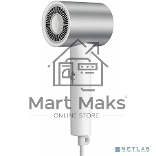 Фен Xiaomi Water Ionic Hair Dryer H500 белый/серебристый, 1800 Вт, ионизация