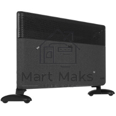 Конвектор электрический Ballu Apollo digital INVERTER Space Black BEC/ATI-2502 черный, 2500 Вт, 30 м2, термостат, дисплей, WiFi