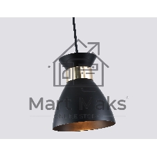 Светильник Ambrella light TR8468 BK/FGD черный/золото E27 max 60W D130*1000