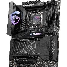 Материнская плата MSI MPG Z890 CARBON WIFI, LGA1851, Intel Z890, 4xDDR5, 4xSATA, 5xM.2, 1xPCIe 5.0 x16, HDMI, USB Type-C, 2x5Gb LAN, Thunderbolt, 2x3.5 мм, 7.1, ATX