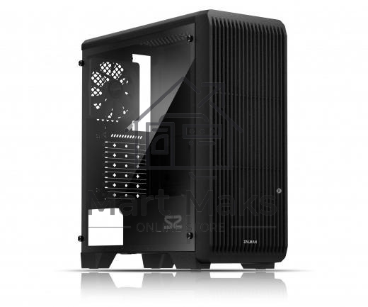 Компьютерный корпус Zalman S2 черный без БП ATX 2x120mm 2xUSB2.0 1xUSB3.0 audio bott PSU