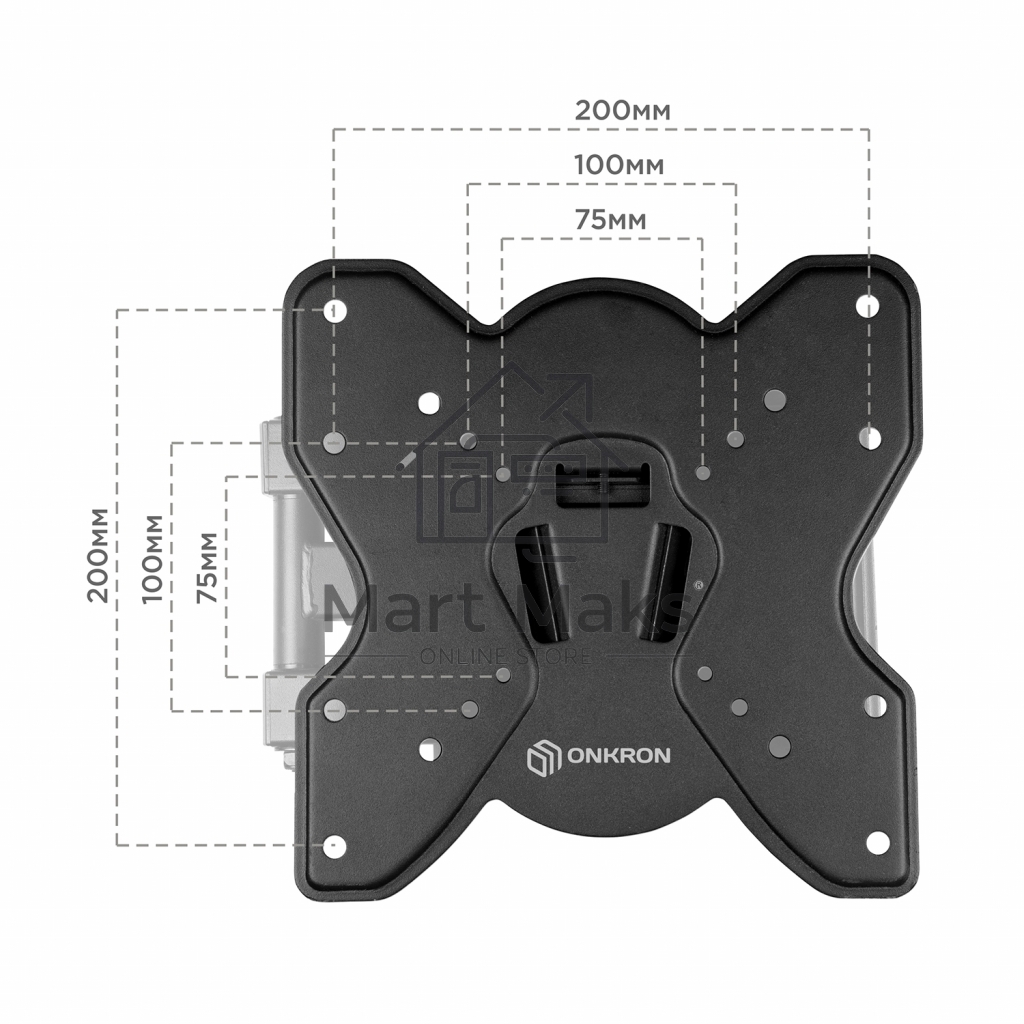 Кронштейн ONKRON M1S для телевизора 17