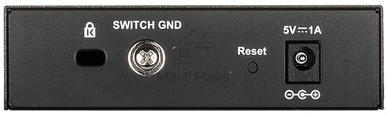 Коммутатор D-Link DGS-1100-05V2/A1A, L2 Smart Switch with 5 10/100/1000Base-T ports.8K Mac address, 802.3x Flow Control, Port Trunking, Port Mirroring, IGMP Snooping, 32 of 802.1Q VLAN, VID range 1-4094, Loopba