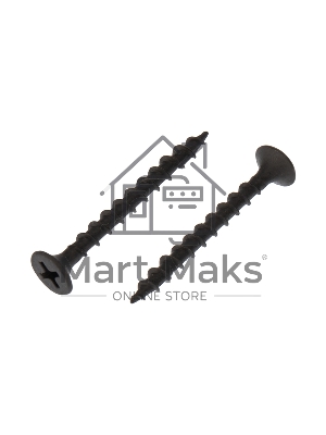 Саморез гипсокартон-дерево KRANZ 3.5х45, пакет (25шт.)