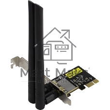 Сетевой адаптер WiFi D-Link DWA-582/RU/10/B1A DWA-582 PCI Express (ант.внеш.съем) 2ант. (упаковка 10 шт)