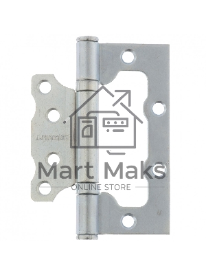 Петля накладная ПНУ-100, цинк, 4шт. (Металлист) Россия