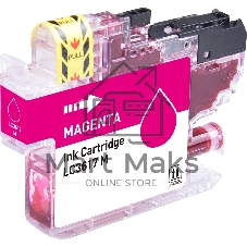 Картридж струйный Cactus CS-LC3617M пурпурный (14 мл) для Brother MFC-J2330DW/J2730DW/J3530DW/J3930DW