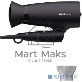 Фен Philips Фен Philips/ 1600 Вт, 3 режима, ThermoProtect, концентратор, шнур 1,8 м. черный.
