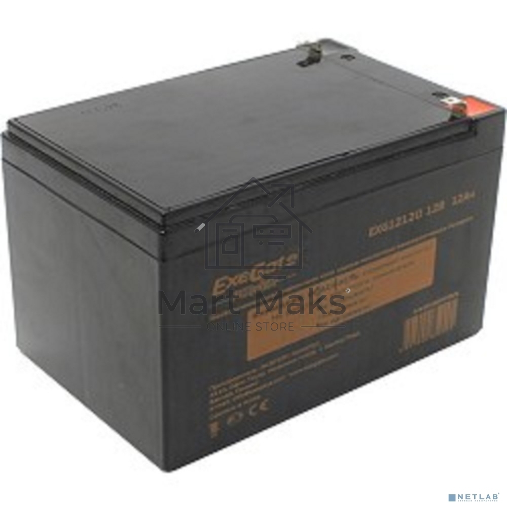 Батарея ExeGate EP160757RUS GP 12120/EXG12120 (12V 12Ah) клеммы F2