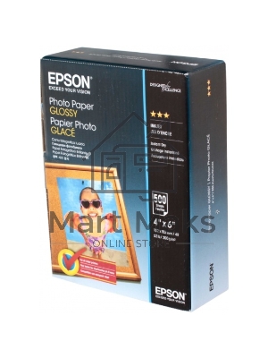 Бумага EPSON Photo Paper Glossy 200г/м2 10x15 500sheets