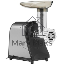 Мясорубка электрическая Vitek VT-3636 серебристый, 1700 Вт, 1.7 кг/мин, реверс, насадки - 4