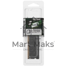 Оперативная память Patriot Signature, DDR4, 16GB (1x16 GB), 3200 MHz, CL22, SO-DIMM