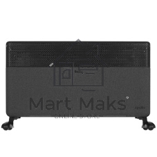 Конвектор электрический Ballu Apollo digital INVERTER Space Black BEC/ATI-2502 черный, 2500 Вт, 30 м2, термостат, дисплей, WiFi