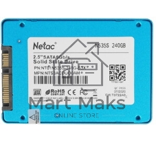 Накопитель SSD Netac N535S, 240Gb, 2.5