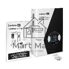 Стабилизатор напряжения настенный ExeGate Master Turbo XV-1500 (1500ВА, вход 80-290В, цветной дисплей, выход 220В±10%, КПД 98%, 5 уровней защиты, задержка, усиленный метал.корпус, 1*Schuko, RTL)
