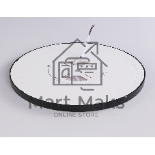 Светильник светодиодный ультратонкий Ambrella light FZ1908 BK черный IP54 35W 3000K-6500K CCT-переключатель D450*25 (Без ПДУ)