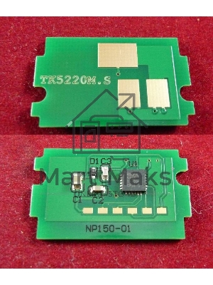 Чип для Kyocera Ecosys P5021cdn/M5521cdn (TK5220M) Magenta 1.2K (ELP, Китай)