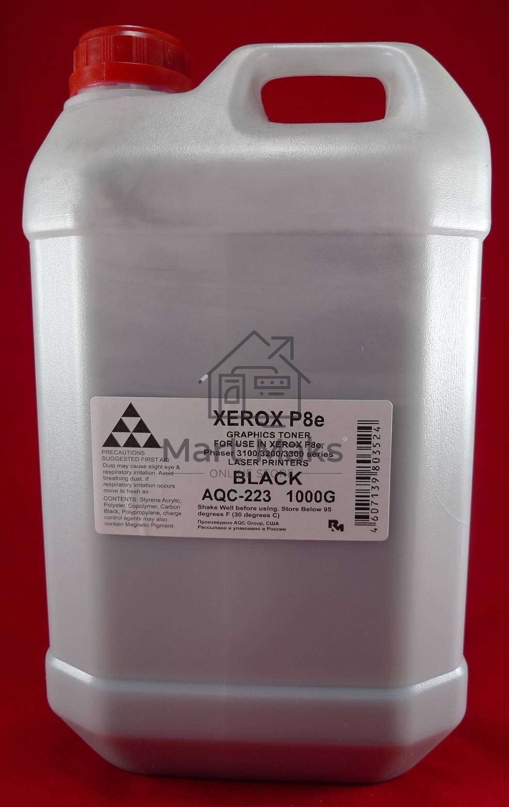 Тонер XEROX Phaser 3x00/31xx/3210/WC3119/4118/M118/PE16/120/220/P8e (к, 1кг) (AQC-США фас России)