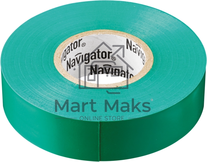 Изолента ПВХ 19мм (рул.20м) зел. NIT-A19-20/G Navigator 71113