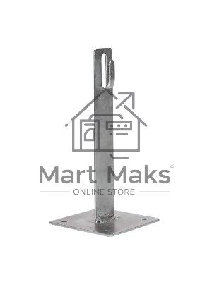 Держатель кровельный с подставкой h100/65 мм CZ PROxima EKF lp-d2106-cz